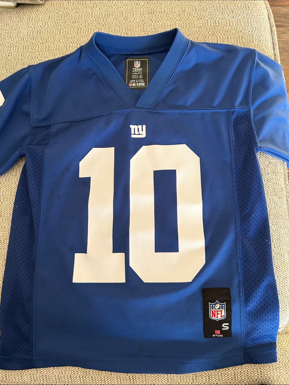 NFL Royal Blue #10 Football Jersey